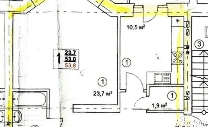 1-комн квартира ул Красная Горка, 60,  д. 60