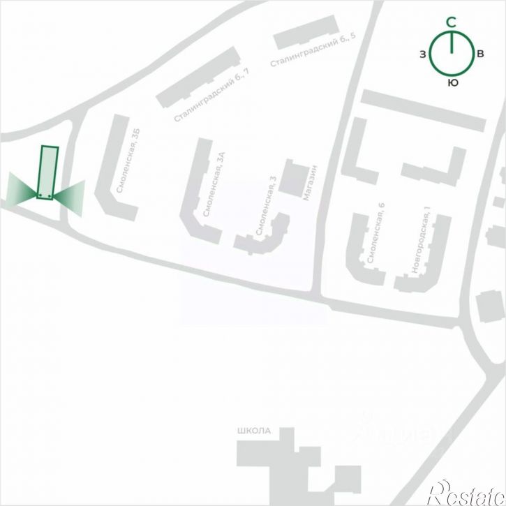 3-комн квартира в новом доме Верезинская улица, 3Б,  д. 3Б