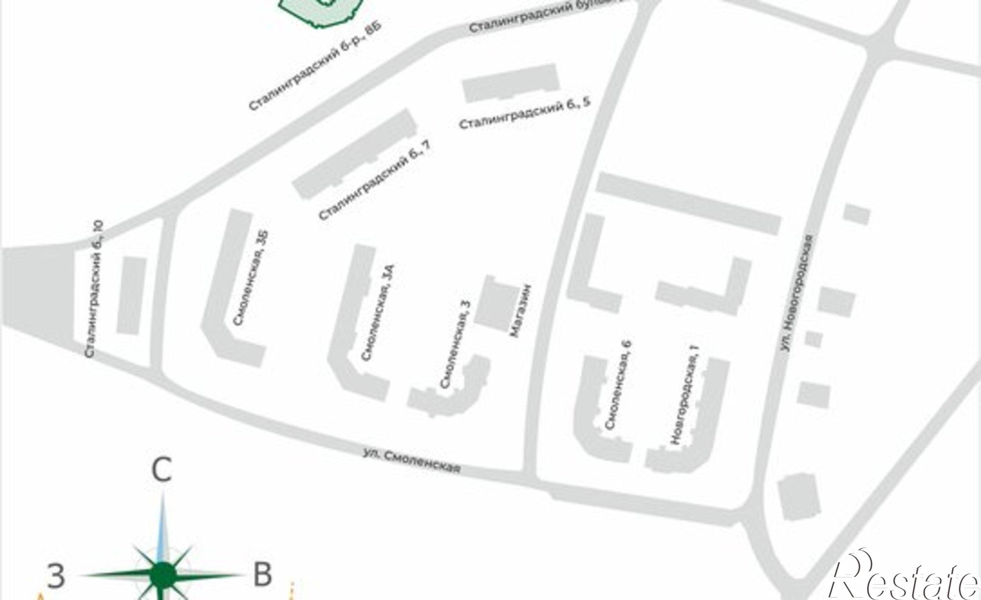 Купить квартиру за 7 535 450 рублей на Верезинская улица, 7