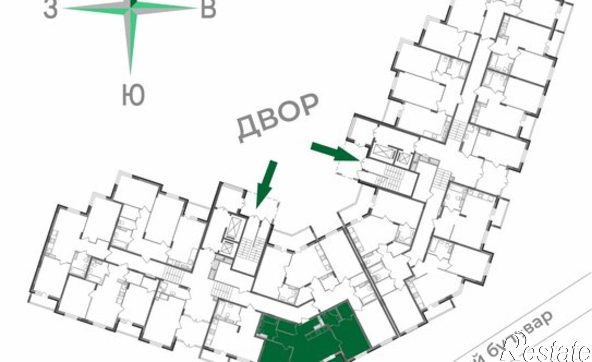 Купить квартиру за 7 754 000 рублей на Верезинская улица, 7