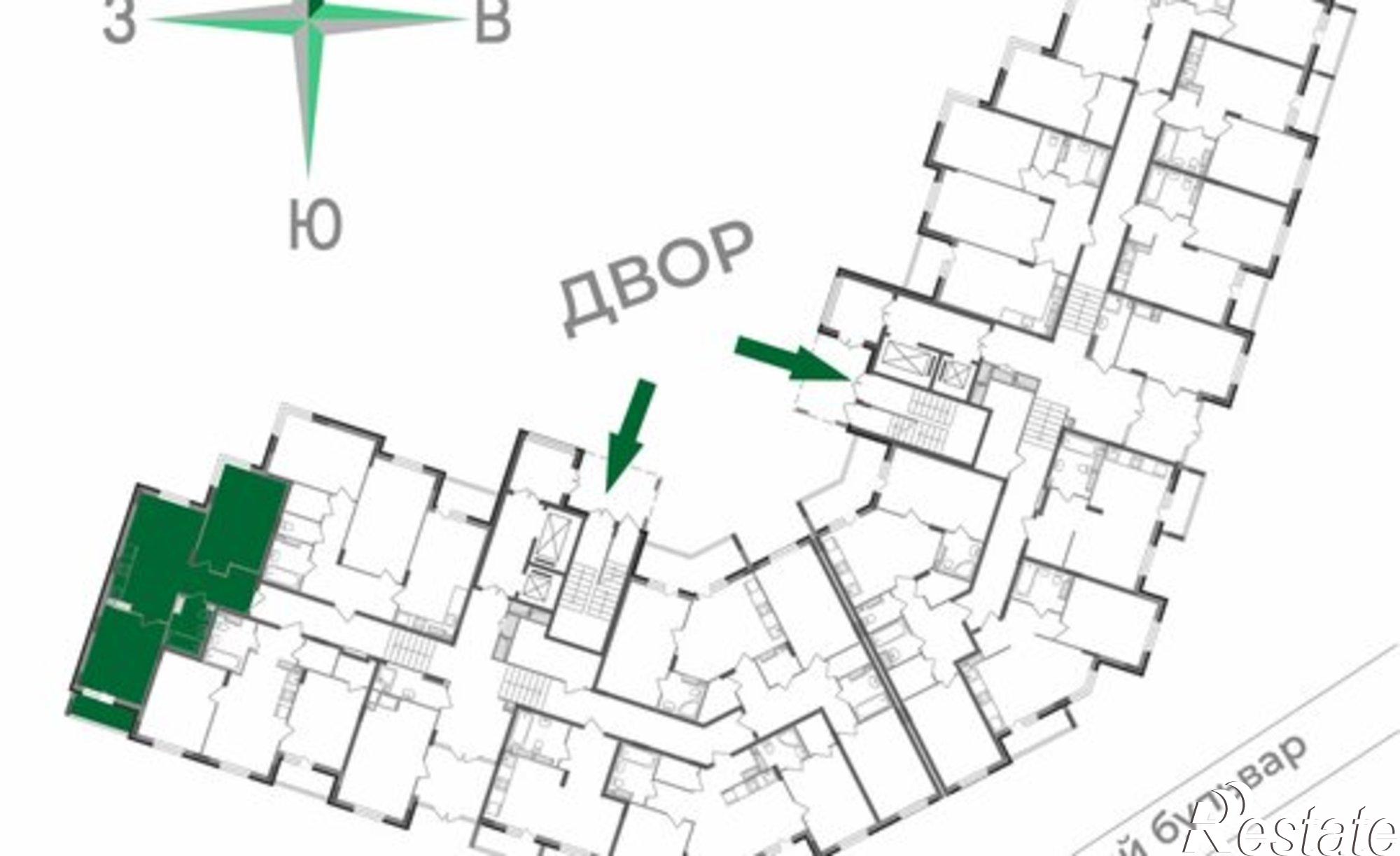 Купить квартиру за 6 621 380 рублей на Верезинская улица, 7