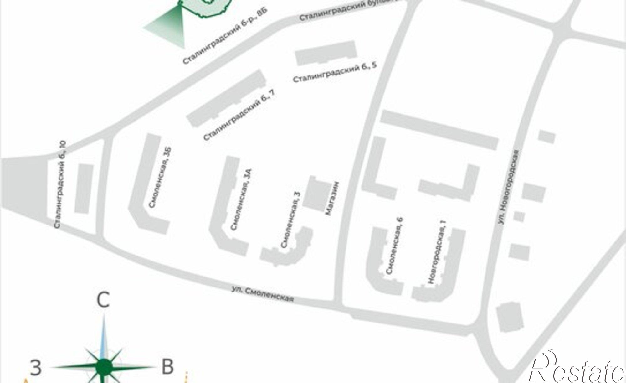 Купить квартиру за 6 621 380 рублей на Верезинская улица, 7