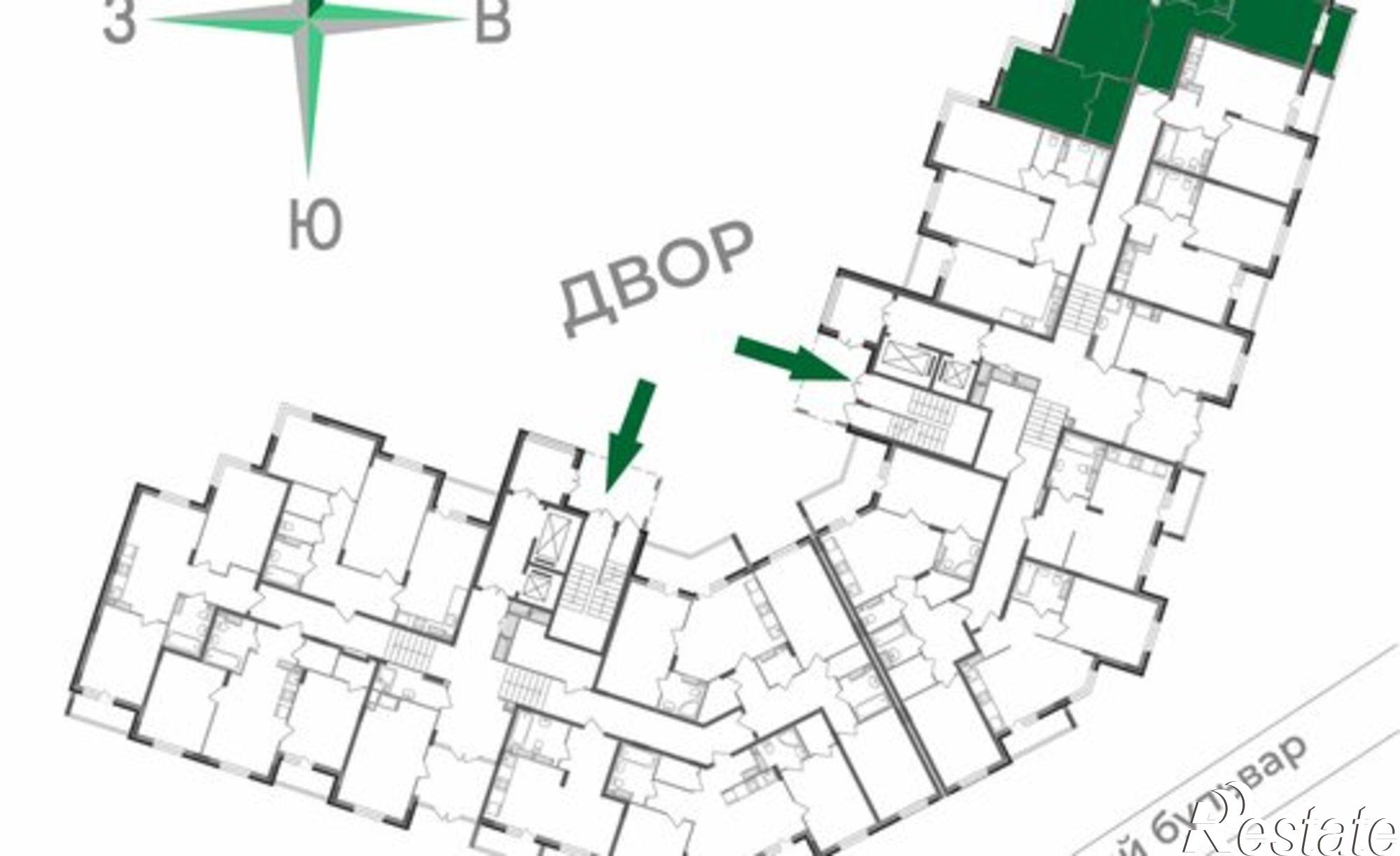 Купить квартиру за 7 976 480 рублей на Верезинская улица, 7