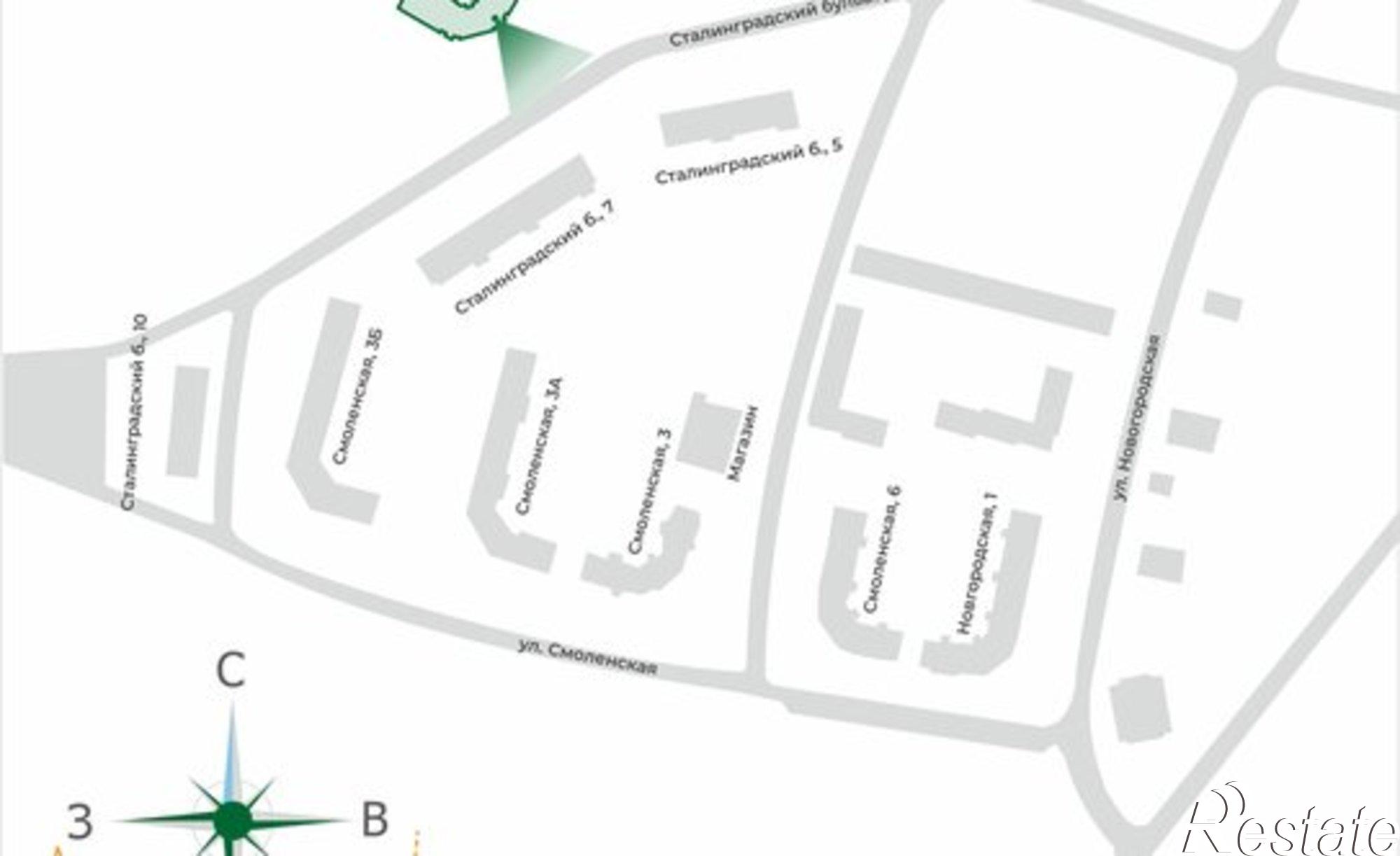 Купить квартиру за 4 853 060 рублей на Верезинская улица, 7