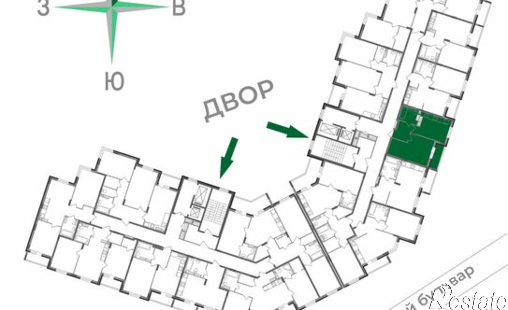 Купить квартиру за 4 687 540 рублей на Верезинская улица, 7