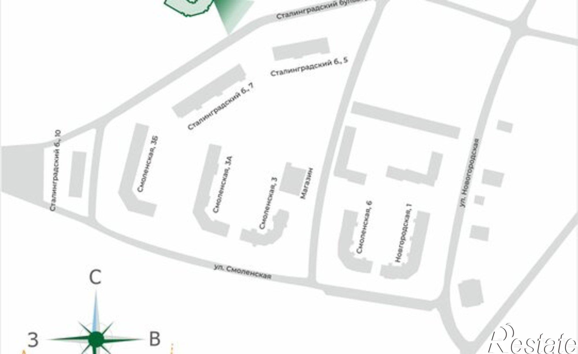 Купить квартиру за 4 687 540 рублей на Верезинская улица, 7