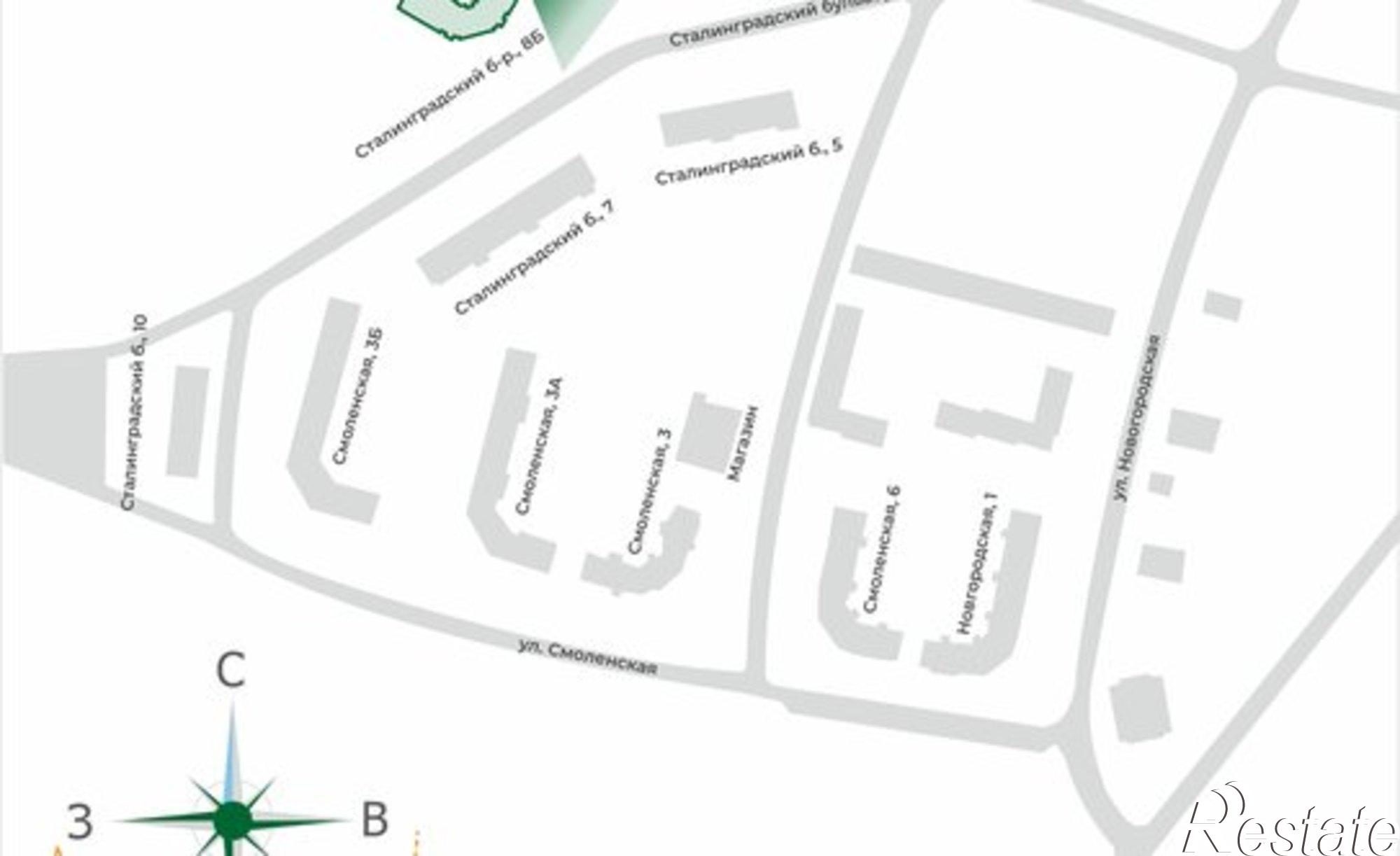 Купить квартиру за 4 474 300 рублей на Верезинская улица, 7