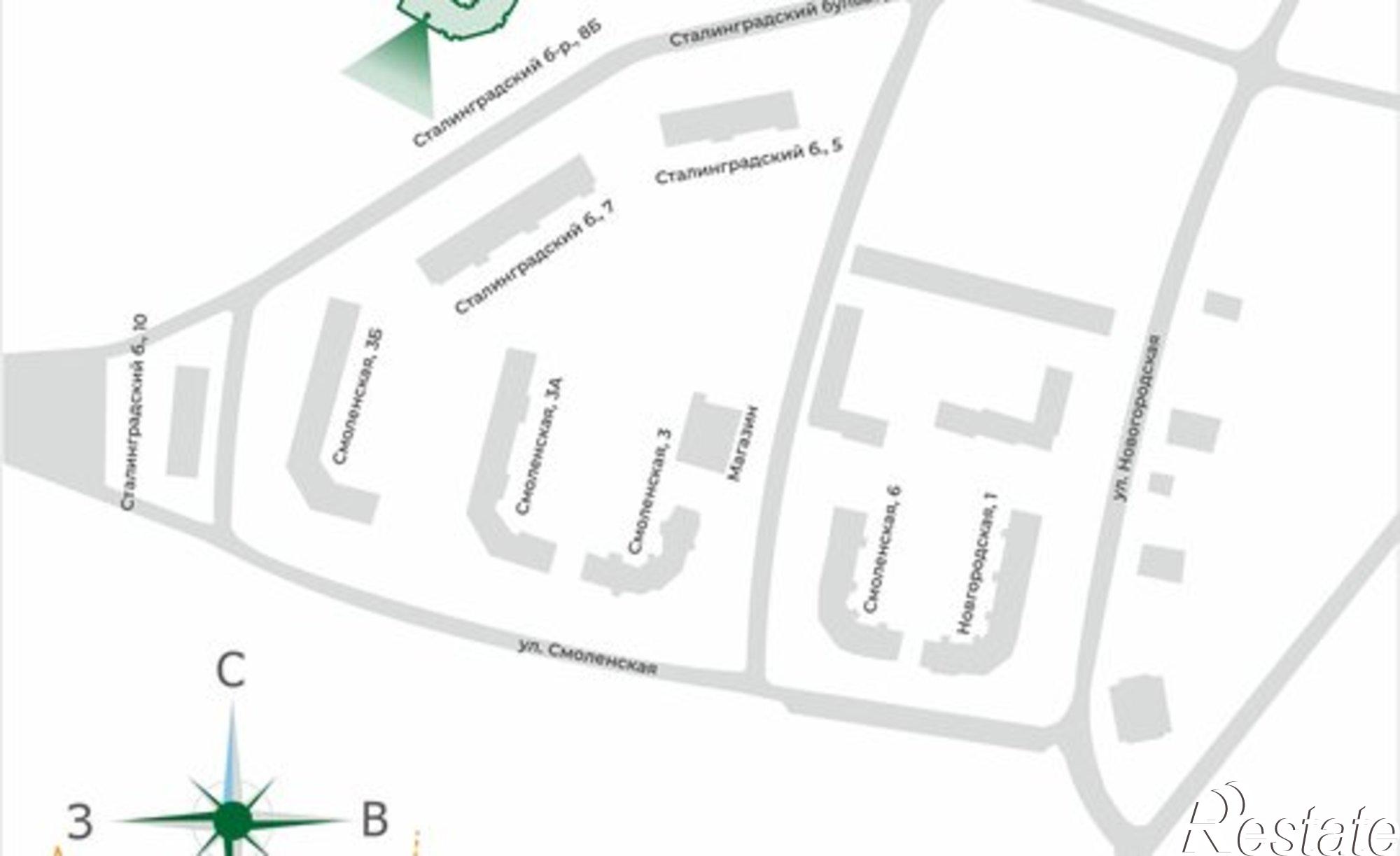 Купить квартиру за 4 471 420 рублей на Верезинская улица, 7