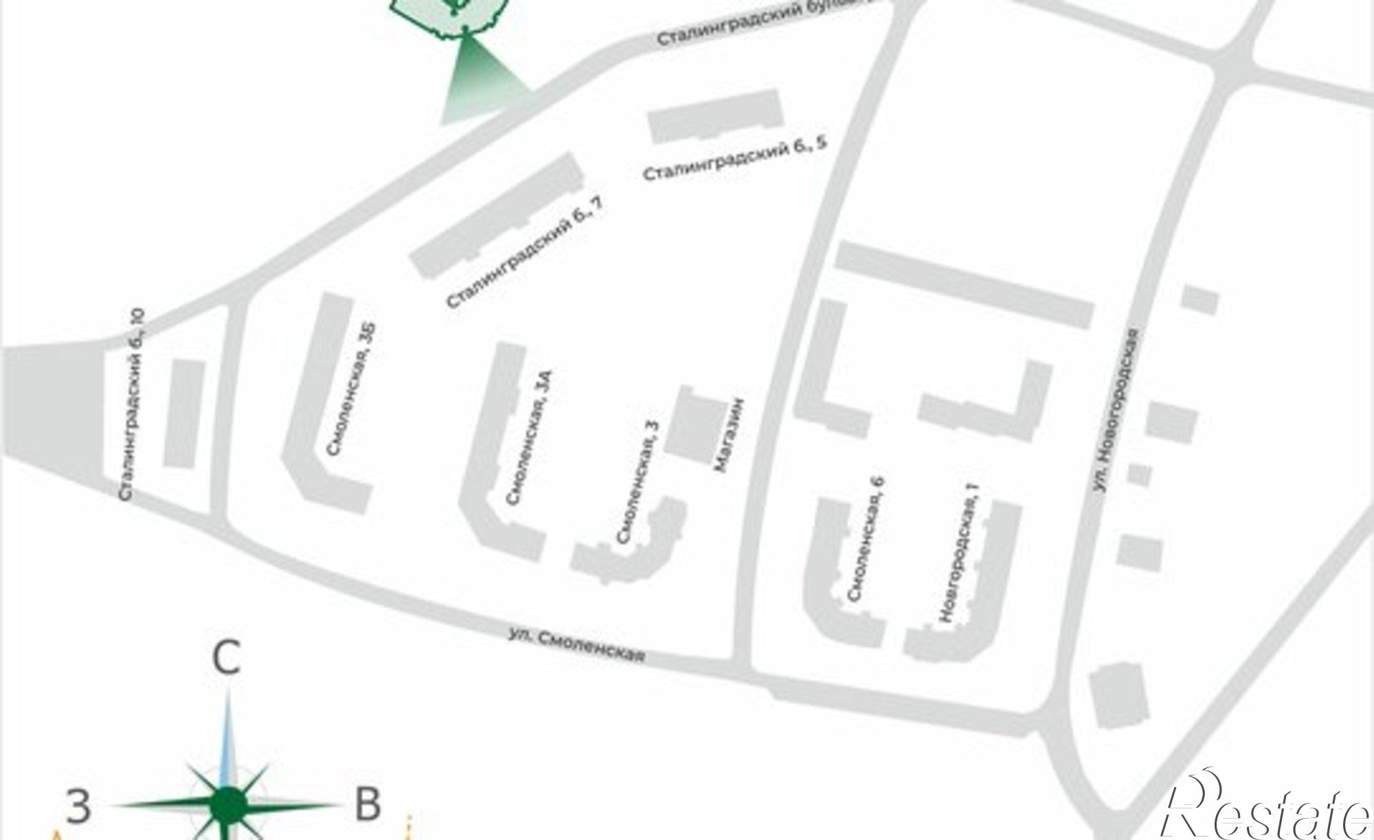 Купить квартиру за 10 688 600 рублей на Верезинская улица, 7