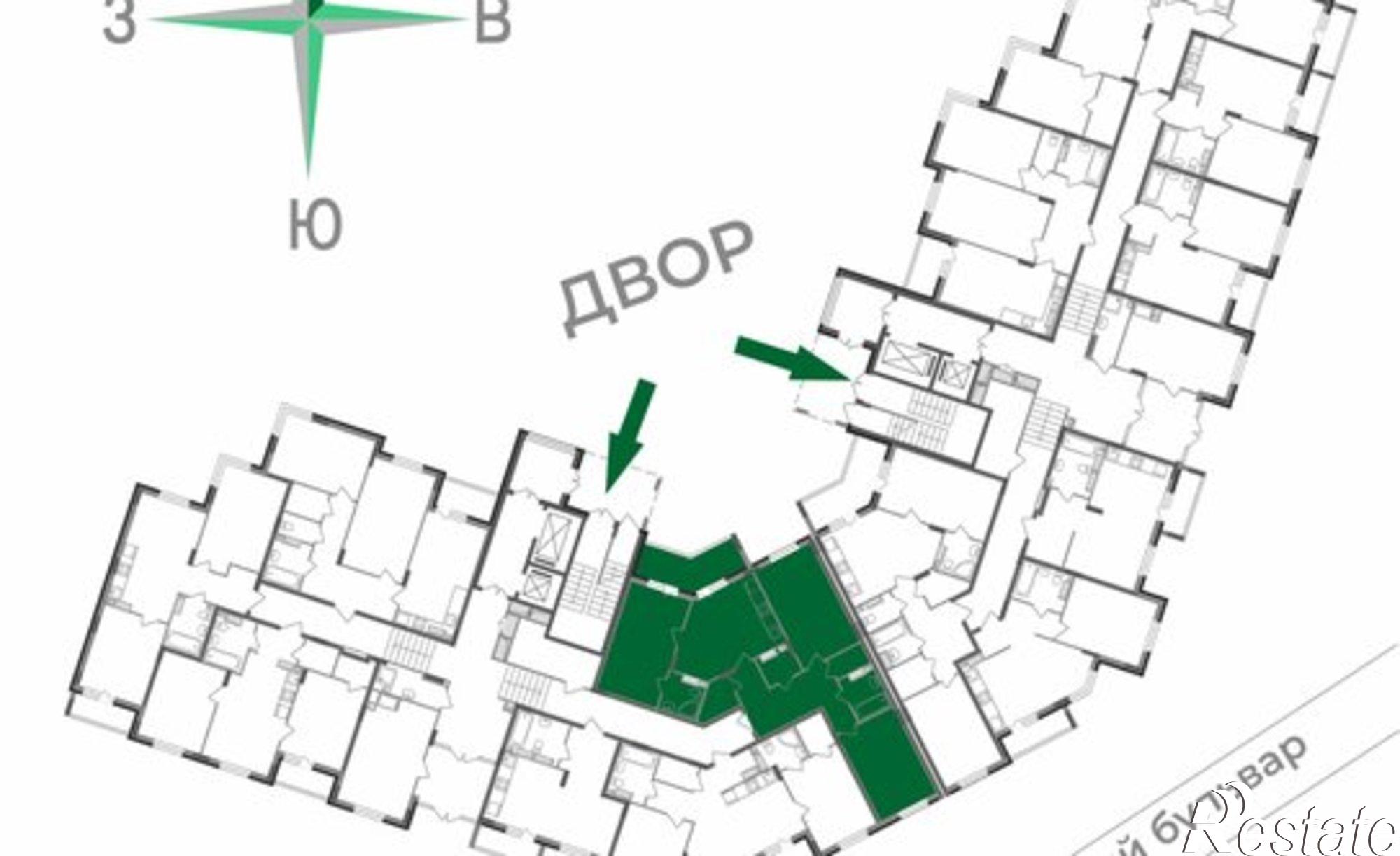 Купить квартиру за 10 688 600 рублей на Верезинская улица, 7