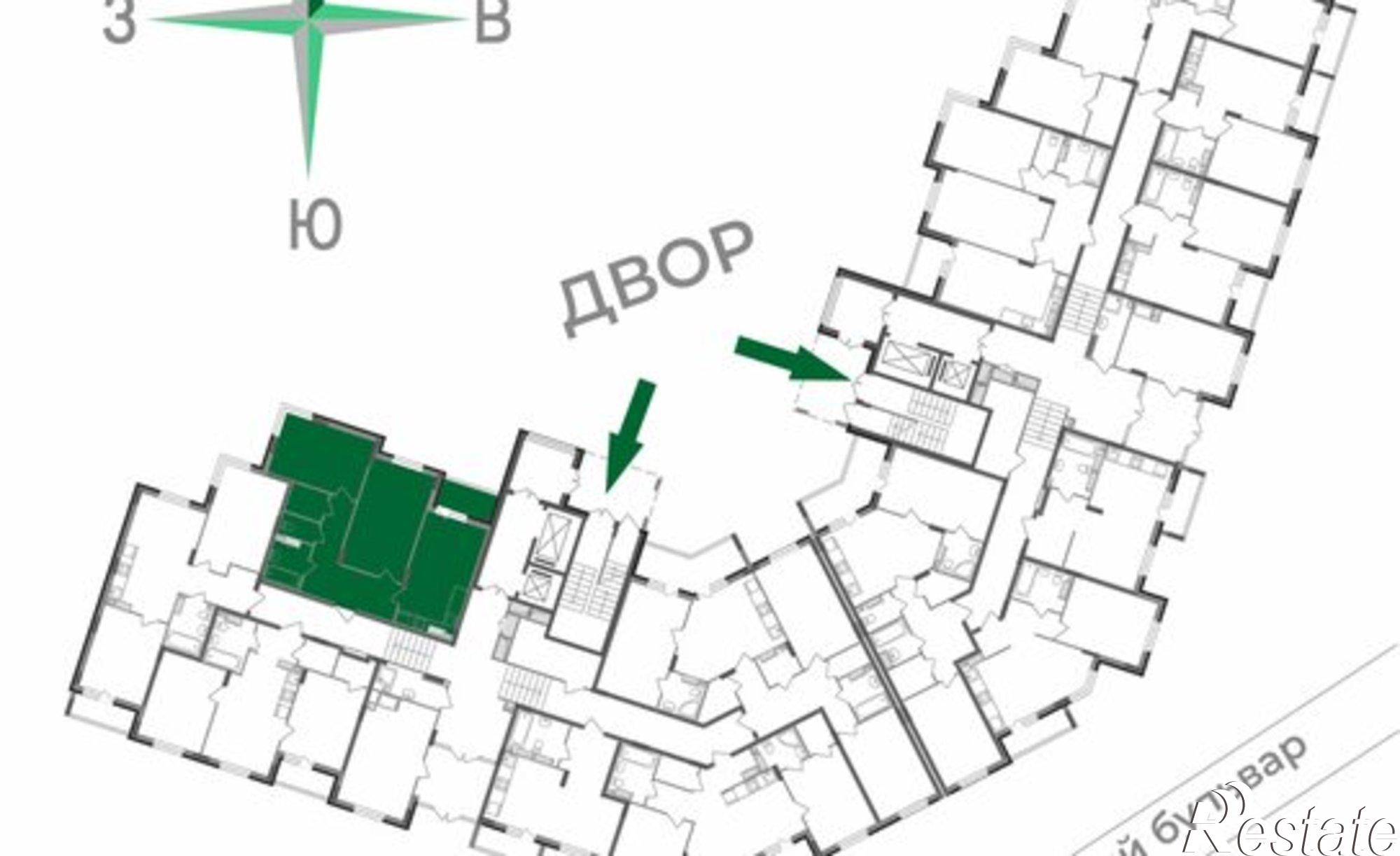 Купить квартиру за 8 250 660 рублей на Верезинская улица, 7