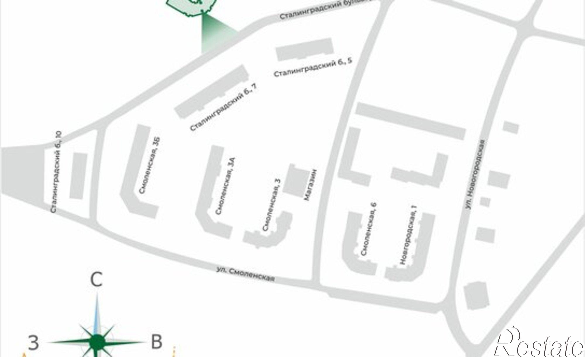 Купить квартиру за 8 749 740 рублей на Верезинская улица, 7