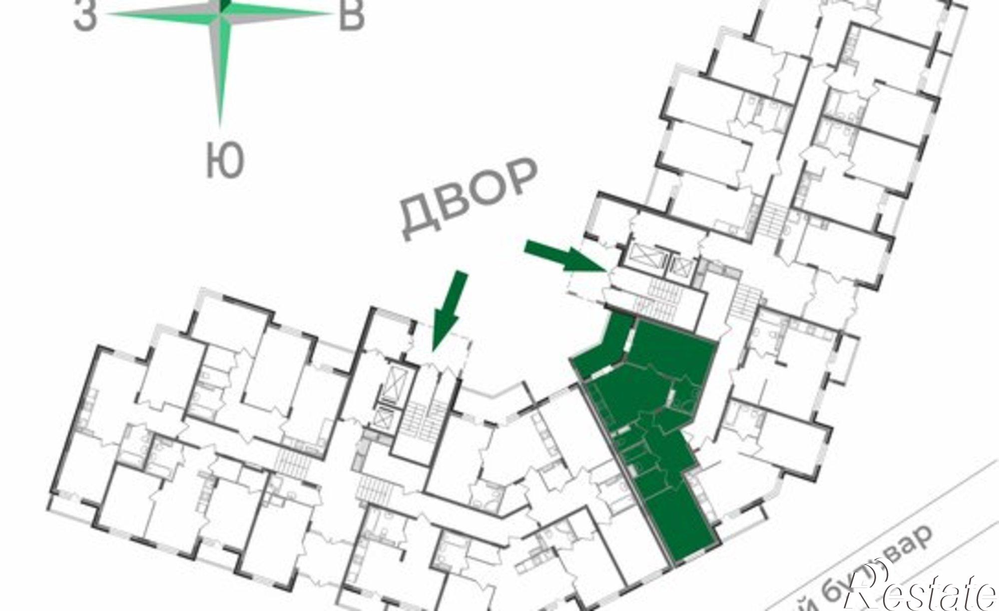 Купить квартиру за 8 749 740 рублей на Верезинская улица, 7