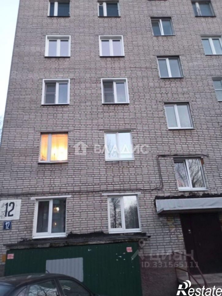 1-комн квартира ул Верхняя Дуброва, 12,  д. 12