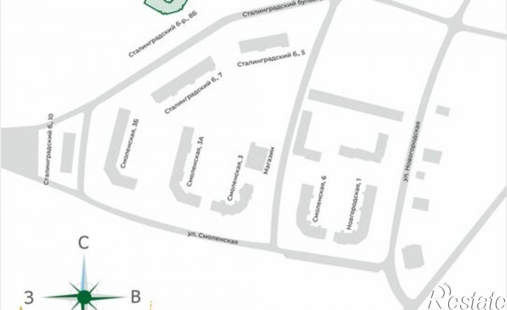 3-комн квартира в новом доме Верезинская улица, 7,  д. 7