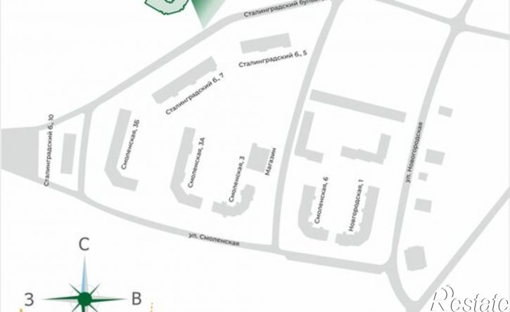 2-комн квартира в новом доме Верезинская улица, 7,  д. 7