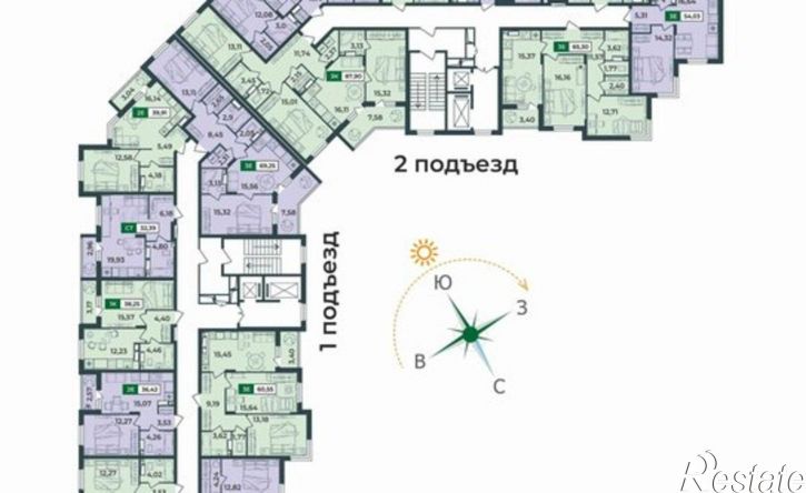 3-комн квартира в новом доме Верезинская улица, 7,  д. 7