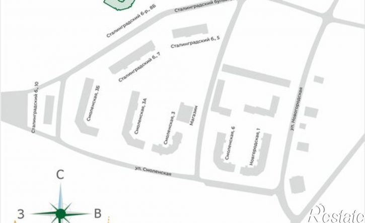 3-комн квартира в новом доме Верезинская улица, 7,  д. 7