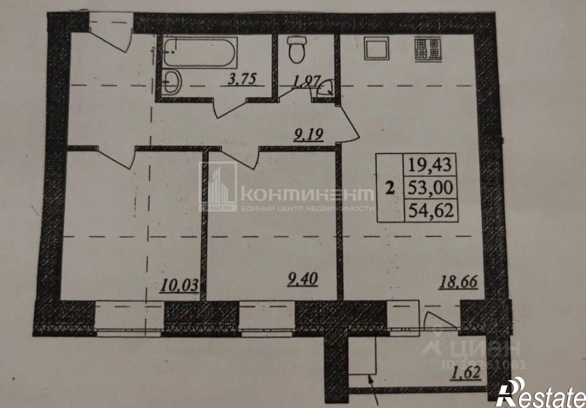 Купить квартиру за 7 500 000 рублей на улица Верхняя Дуброва, 32В
