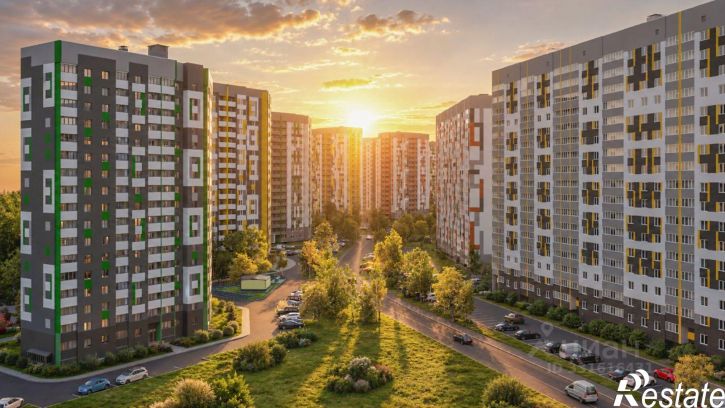 3-комн квартира в новом доме Сталинградский бульвар