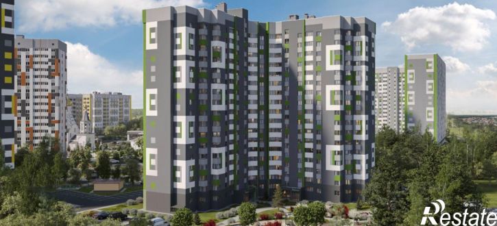 3-комн квартира в новом доме Сталинградский бульвар