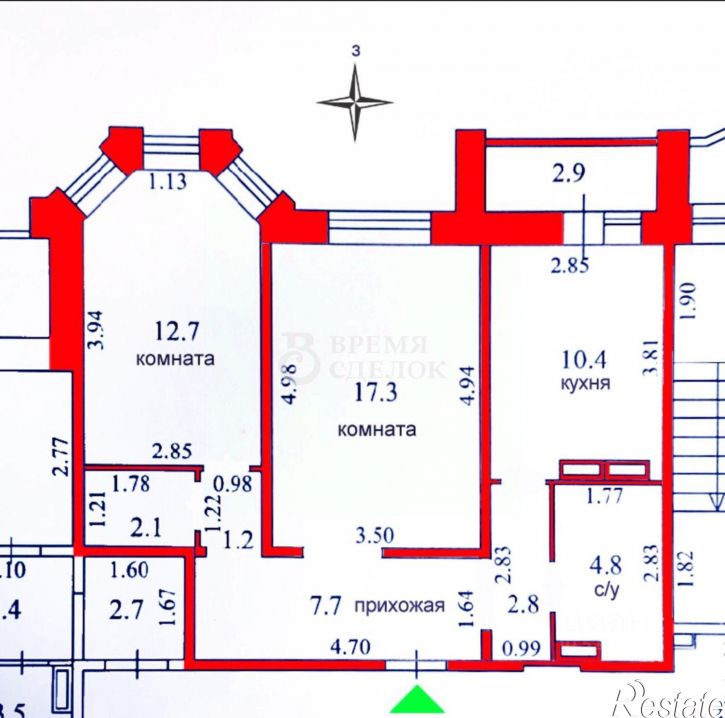 2-комн квартира ул Нижняя Дуброва, 54 3,  д. 54 3,  к. 3