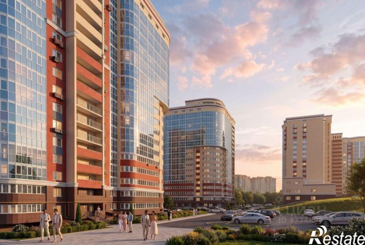 1-комн квартира в новом доме улица Мира, 5