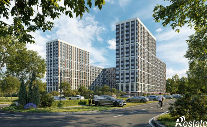 1-комн квартира в новом доме ЖК Глоракс Октябрьский