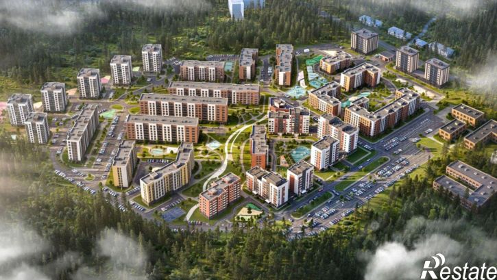 1-комн квартира в новом доме посёлок Заклязьменский