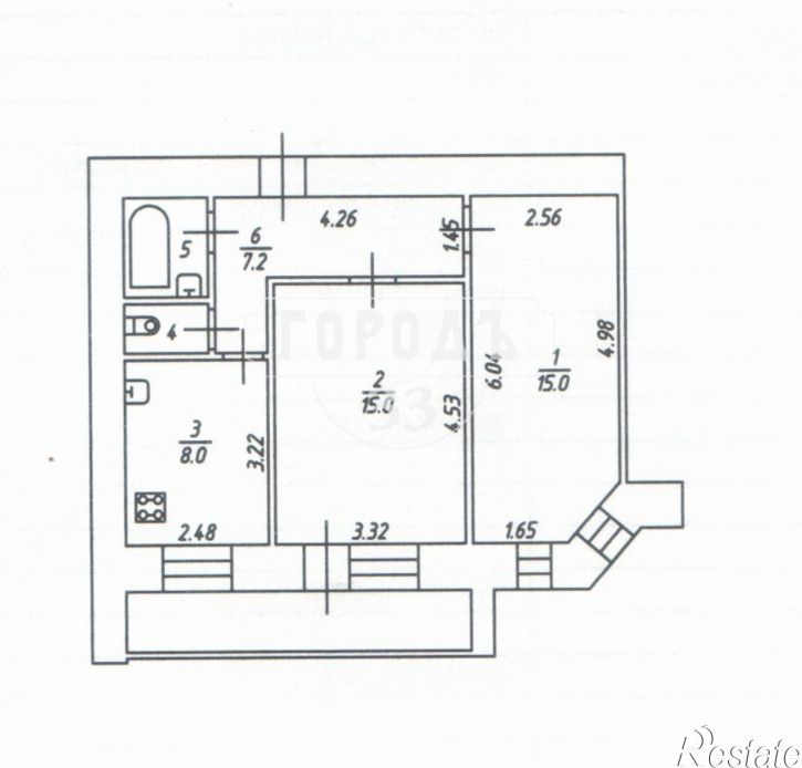 2-комн квартира Безыменского ул, 9в