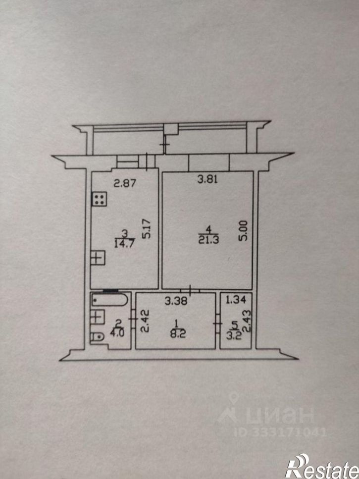 1-комн квартира Западный пр-д, 8,  д. 8