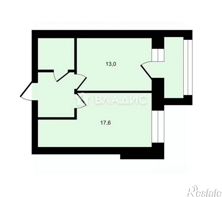 1-комн квартира Перекопский городок, 33,  д. 33