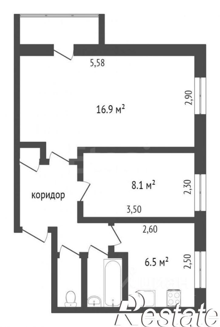 2-комн квартира Добросельская улица, 207А,  д. 207А