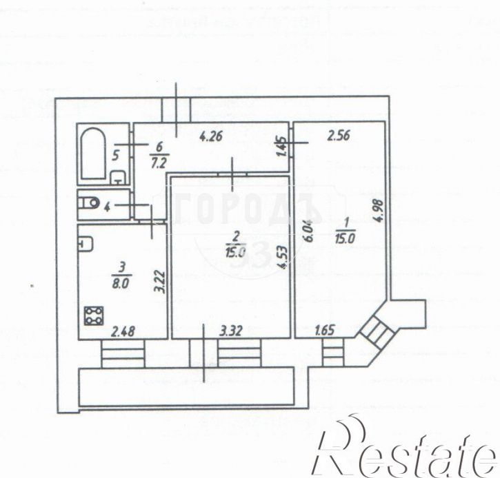 2-комн квартира Безыменского ул, 9в