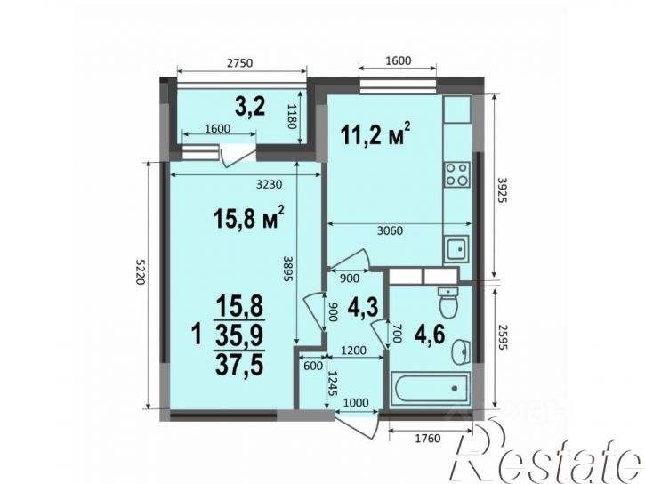 1-комн квартира Верезинская улица, 3Б,  д. 3Б
