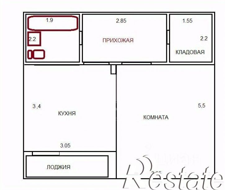 1-комн квартира Ставровская улица, 4,  д. 4