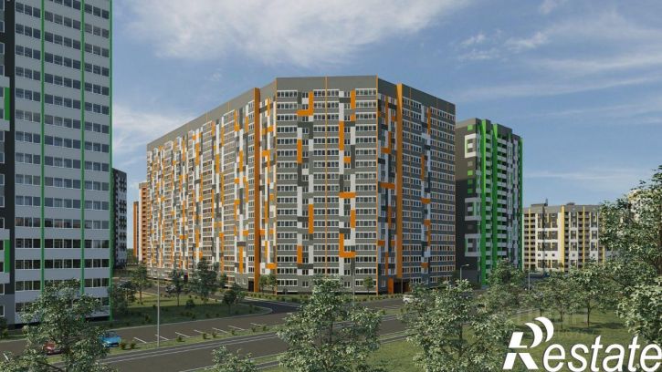 1-комн квартира в новом доме Новгородская улица, 3А,  д. 3А