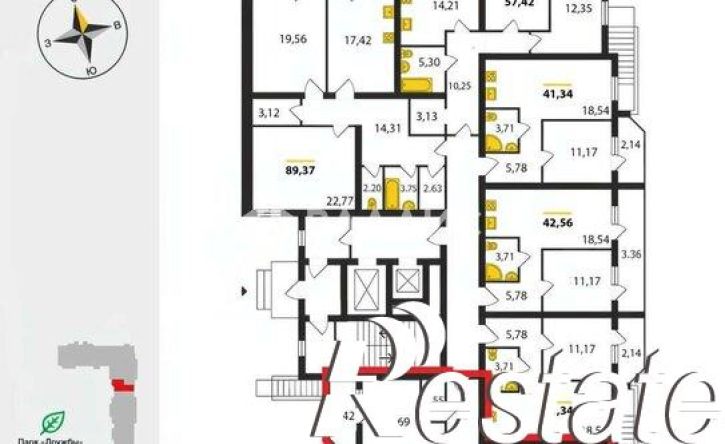 2-комн квартира улица Верхняя Дуброва, 32В,  д. 32В